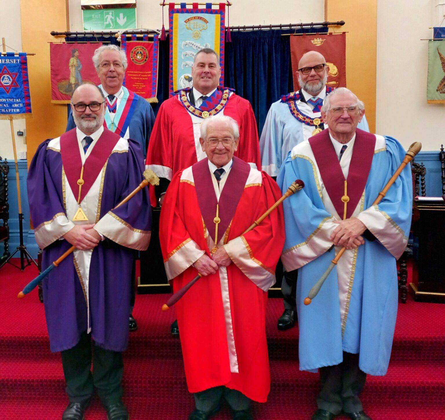 Provincial Team in action at Inkerman Nov 2021 Provincial Grand